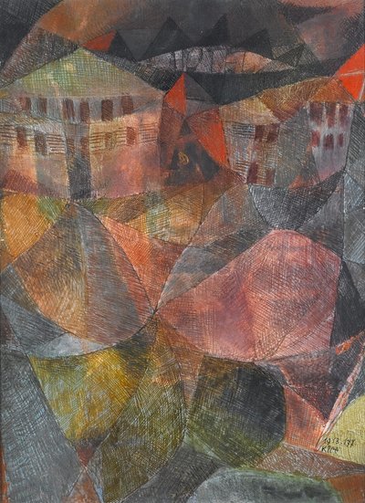 The Hotel by Paul Klee